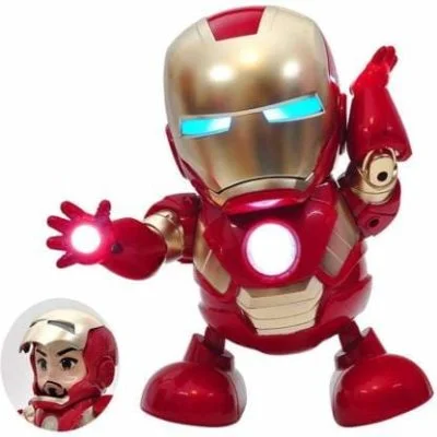 Dancing Iron Man Robot Toy