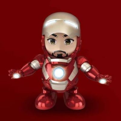 Dancing Iron Man Robot Toy