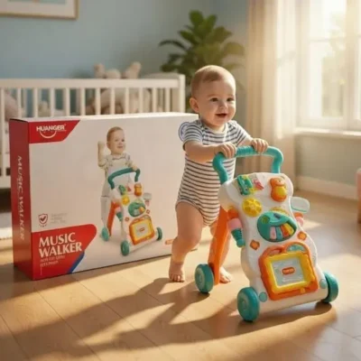 Huanger Musical Activity Walker for Kids