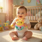 Activity Baby Rattle Cartoon Ball