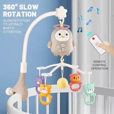 Musical Hanging Bird Baby Cot Mobile