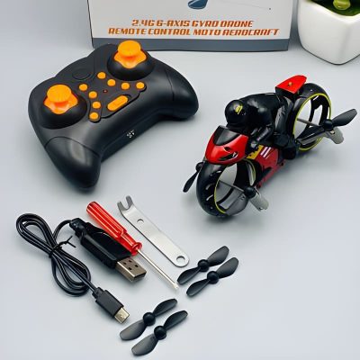 Rechargeable RC Flying Mini Drone Bike