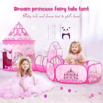 3 in 1 Kids Play Tent House