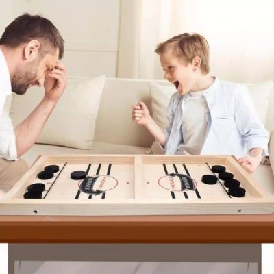 Fast Pucket Wooden Board Game