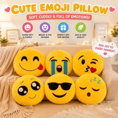 Cute Emoji Stuff Pillows