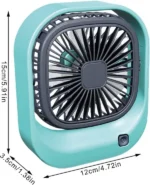 Rechargeable Fan For Desk