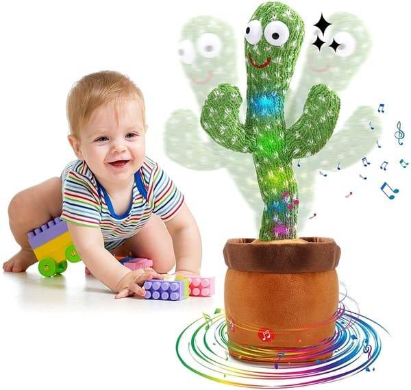 Talking & Dancing Cactus Toy - Gift4u.pk