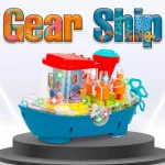 Transparent Gear Land-Ship Toy