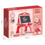 2 in 1 Travel Sketchpad Learning Easel