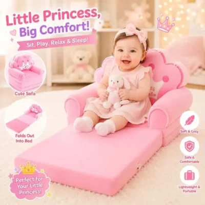 Princess Sofa Cum Bed For Kids
