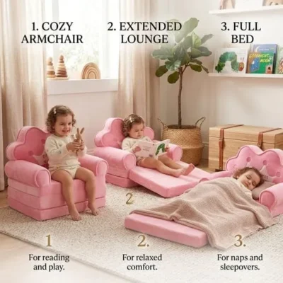 Princess Sofa Cum Bed For Kids