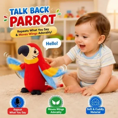 Musical Talk Back Parrot For Babies