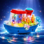 Musical Gear Ship Toy