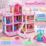 Dream Castle Doll House for Girls