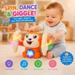 Musical Rolling Banana Monkey Toy