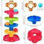 Baby Ball Rolling Tower Set For Toddlers