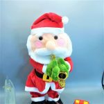 Stuffed Santa Claus with Music and Lights