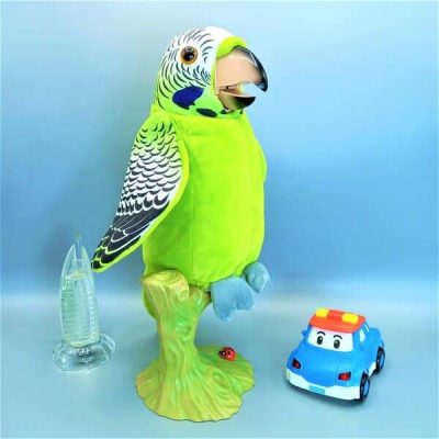 Musical Stuffed Talk Back Parrot