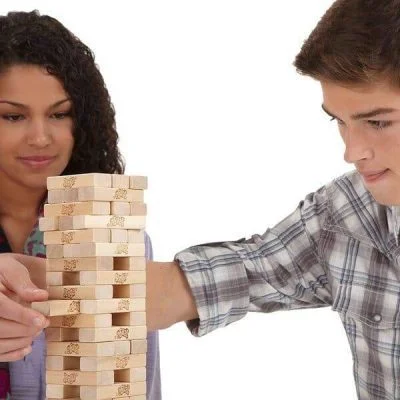 Jenga Wooden Stacking Tower Game For Kids