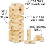 Jenga Wooden Stacking Tower Game For Kids