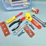 Kids Play Tool Kit Accessories with Box