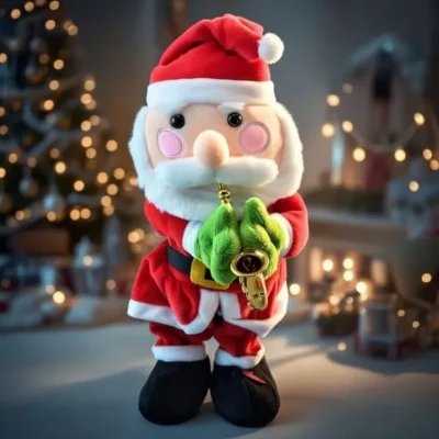 Musical Saxophone Santa Claus