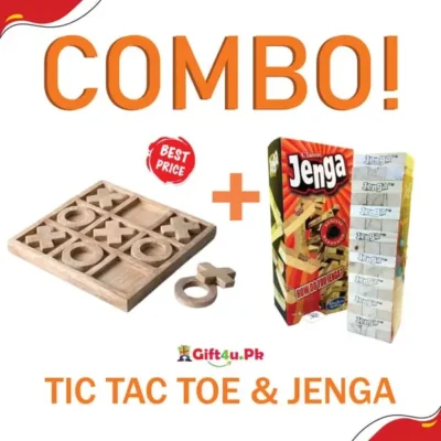 Tic Tac Toe & Jenga Games