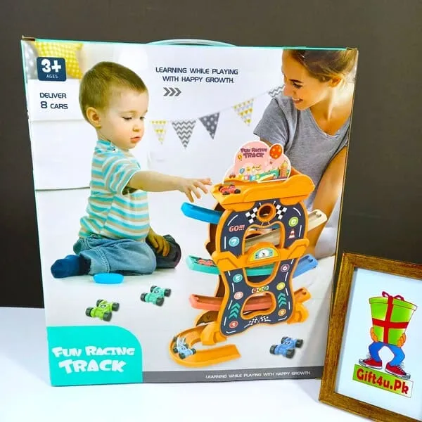 Cars Racing Ramp Track Set For Kids - Gift4u.Pk