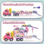 Foldable Princess Cars Truck