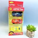 McQueen Mini Die-Cast Cars (Pack Of 3)