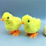 Mini Artificial Plush Chicken Toy-Pack of 2