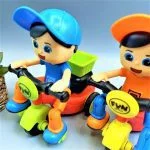 Mini Cartoon friction Bikes