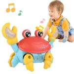 Musical Electric Crawling Crab Toy