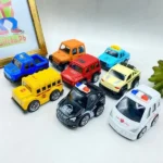 Pack of 8 Metallic Cars For Kids