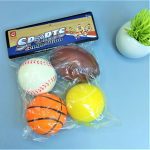 Soft Sports Balls For Kids (Pack of 4)