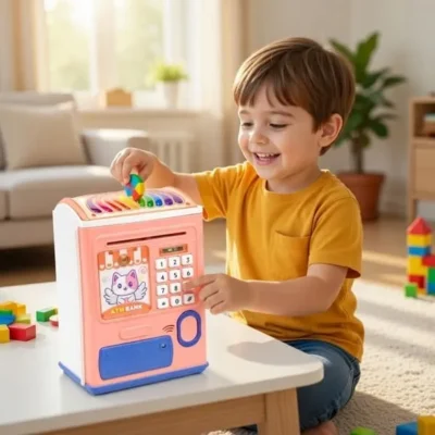 Creative ATM Money Bank For Kids