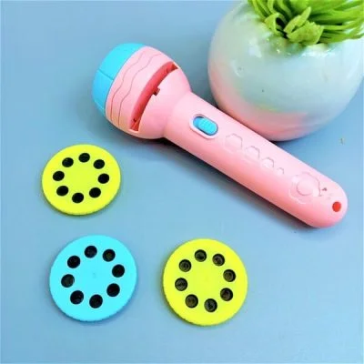 Flashlight Projection Slide Torch For Kids