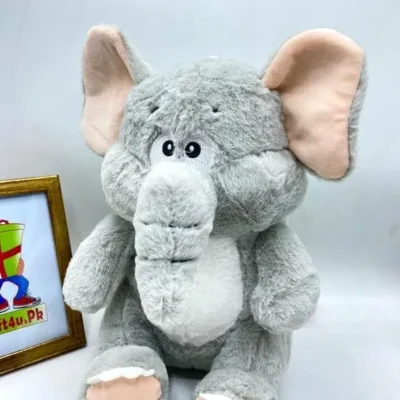 Grey Elephant Stuffed Toy