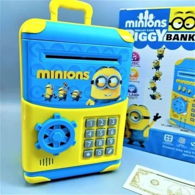 Minion Safe Bank For Kids