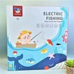 Electric Rotating Fishing Game For Kids