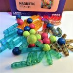 Crystal Magnetic Sticks Blocks