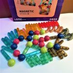 Crystal Magnetic Sticks Blocks