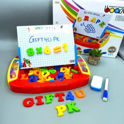 Educational-Learning-Drawing-Board-With-Magnetic-Alphabets