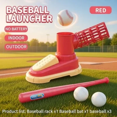 Automatic Baseball Launcher Machine Set