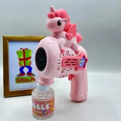 Unicorn Bubble Machine Gun For Kids