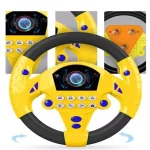 Car Steering Wheel Toy With Lights & Sound