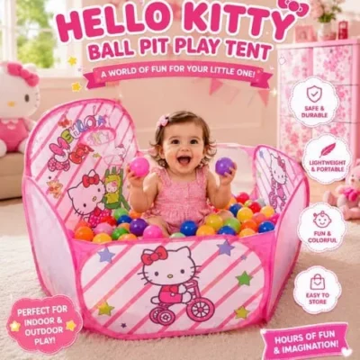 Hello Kitty Balls Play House With 50 Free Balls