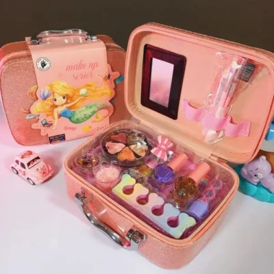 Mermaid Realistic Makeup Kit Bag For Kids