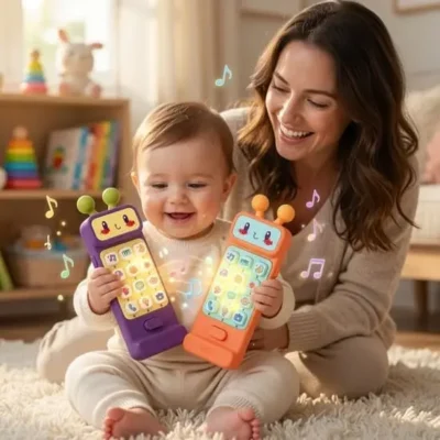 Musical Baby Puzzle Mobile Phone