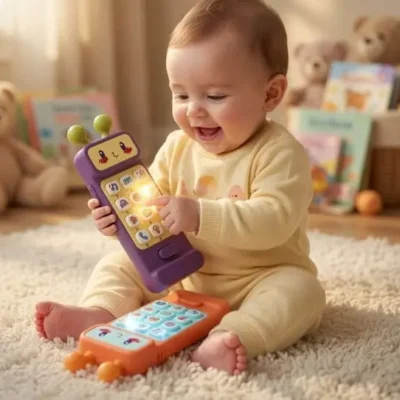Musical Baby Puzzle Mobile Phone
